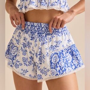 NWOT Altar’d State A Line Amy Mix Print Short